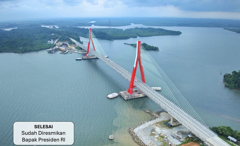 Infrastrur Jalan dan Tol di IKN. (Dok Kementerian PUPR)