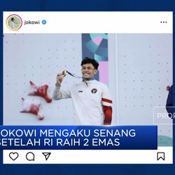 Video: Jokowi Mengaku Senang Setelah RI Raih 2 Emas