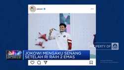 Video: Jokowi Mengaku Senang Setelah RI Raih 2 Emas