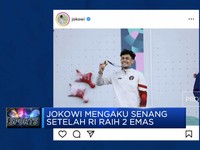 Video: Jokowi Mengaku Senang Setelah RI Raih 2 Emas