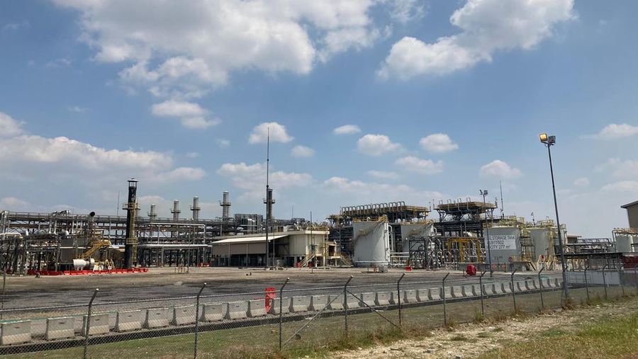 Lapangan Minyak Banyu Urip, Blok Cepu, yang dikelola ExxonMobil Cepu Ltd. Doc Verda Nano Setiawan