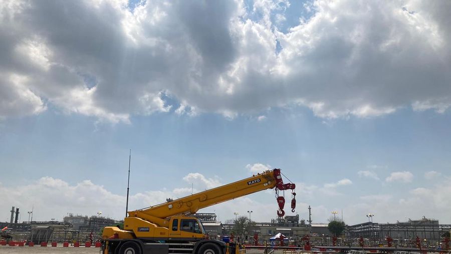 Lapangan Minyak Banyu Urip, Blok Cepu, yang dikelola ExxonMobil Cepu Ltd. Doc Verda Nano Setiawan