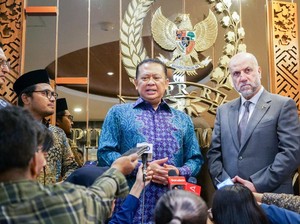 Bamsoet Terima Penasihat Presiden Palestina, Tegaskan Dukungannya