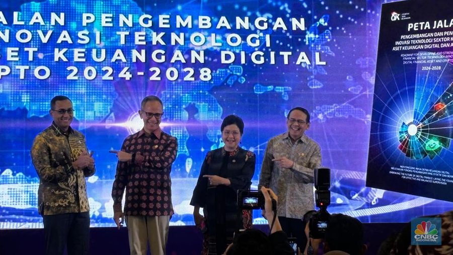 OJK (CNBC Indonesia/Mentari Puspadini)