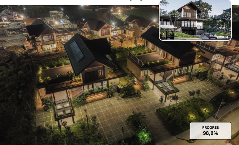 Rumah dan Kantor Kementerian di IKN. (Dok Kementerian PUPR) Rumah dan Kantor Kementerian di IKN. (Dok Kementerian PUPR)