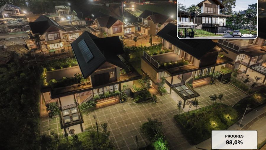 Rumah dan Kantor Kementerian di IKN. (Dok Kementerian PUPR)