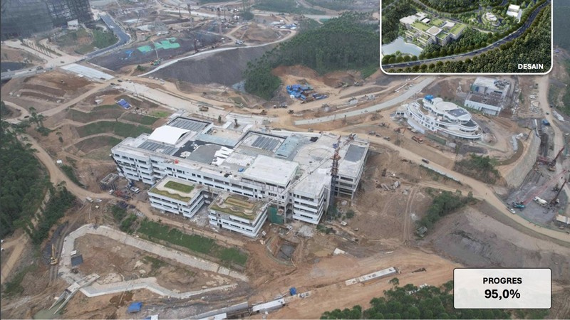 Rumah dan Kantor Kementerian di IKN. (Dok Kementerian PUPR)
