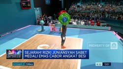 Rizki Juniansyah Sabet Medali Emas Olimpaide Paris Cabor Angkat Besi