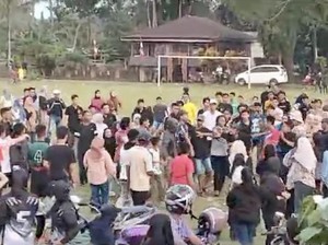 Laga Final Turnamen Voli di Bone Ricuh, 2 Kelompok Suporter Nyaris Bentrok