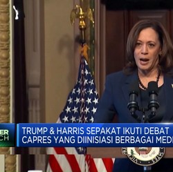 Video: Trump & Harris Sepakat Ikuti Debat Capres yang Diinisiasi Media