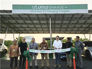 Utomo Chargeplus Hadirkan Kompleks SPKLU Terbesar di AEON Mall Deltamas