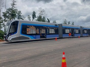Bakal Operasional Pas 17-an, Kereta Tanpa Rel di IKN Bisa Angkut 200 Penumpang