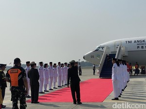Suasana di Halim Perdanakusuma Jelang Kedatangan Kirab Bendera Pusaka