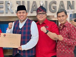 PDIP Resmi Usung Guntur Muchtar Maju Jadi Cawawako Jambi Dampingi HAR