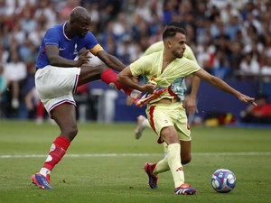 Final Olimpiade 2024: Prancis 3-3 Spanyol, Lanjut ke Babak Tambahan