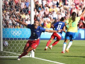 Olimpiade 2024: Kalahkan Brasil 1-0, AS Raih Emas Sepakbola Putri