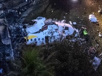 Detik-Detik Mencekam Pesawat Jatuh di Brasil, Semua Penumpang Tewas