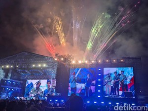 Putri Sulung Duta Ikut Konser Sheila On 7 di Makassar, Bikin Penonton Baper