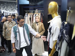 Kunjungi Booth AMANAH di Muffest 2024, Sandiaga: Kagum dengan Kualitasnya