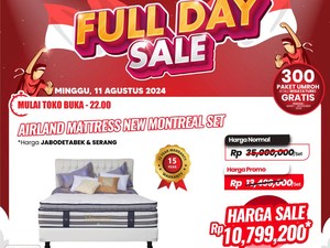 Transmart Full Day Sale Banting Harga, Kasur Jadi Segini