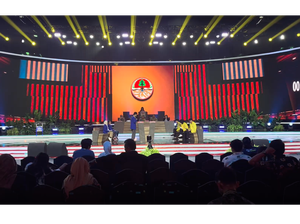 Aksi Pelajar SMA-Mahasiswa Debat soal Lingkungan di Festival LIKE 2