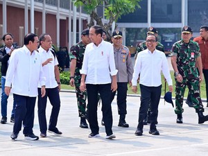 Jokowi Bertolak Ngantor ke IKN, Pratikno-Bahlil Mendampingi
