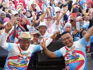 Mesra di Acara Sahabat Bang Ara, Ruhimat-Niko Maju Pilkada Subang?