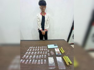Simpan Sabu, Pak Cik di Pangkalpinang Ditangkap Polisi