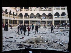 Kecaman dari Mana-mana Usai Israel Serang Sekolah di Gaza