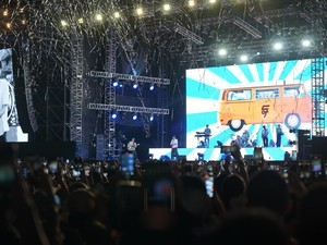 Penonton Konser SO7 di Makassar Dimanjakan dengan Promo dari bank bjb