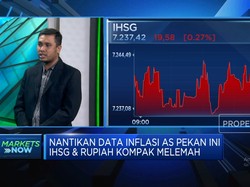 Data Inflasi AS Masih Bikin "Was-was", IHSG & Rupiah Kompak Memerah
