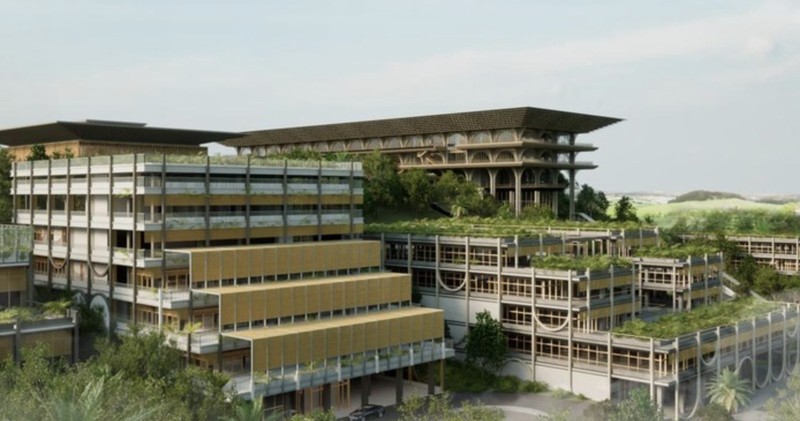 Desain Istana Wakil Presiden RI. (Kementerian PUPR) Desain Istana Wakil Presiden RI. (Kementerian PUPR)
