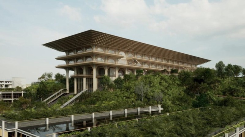 Desain Istana Wakil Presiden RI. (Kementerian PUPR)