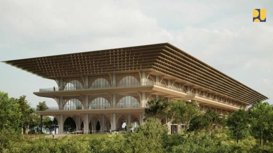 Desain Istana Wakil Presiden RI. (Kementerian PUPR)