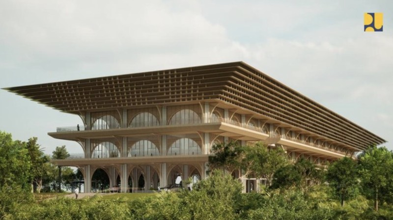 Desain Istana Wakil Presiden RI. (Kementerian PUPR)