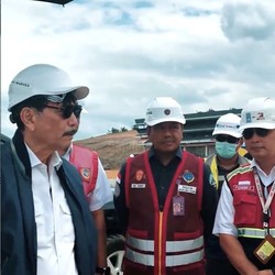 Luhut Happy! Progres IKN Melesat, Bisa Tampung 2.800 Tamu Upacara