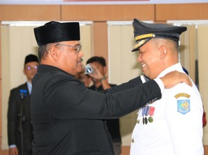 Mikron Antariksa Resmi Dilantik Jadi Pj Bupati Belitung, Ini Pesan Safrizal