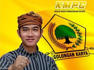 Muncul Poster Gibran For Ketum Golkar, Golkar DIY: Itu Pelecehan!