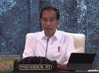 Jokowi Rapat Bareng Luhut Hingga BGS, Bahas Mpox & IAF Bali 2024