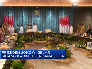 Video: Presiden Jokowi Gelar Sidang Kabinet Perdana di IKN