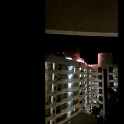 Detik-Detik Helikopter Jatuh & Hantam Atap Hotel Bintang 5