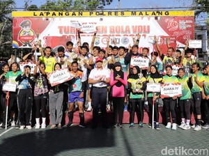 Generasi Muda Malang Diajak Bangkit dan Cinta Bola Voli