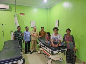 Pemkab Sergai Bawa Bocah yang Viral Ngelem Dekat Abangnya ke Rumah Sakit