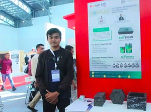 Startup Conplas Asal Lombok Kelola Sampah Plastik Jadi Eco Block dan Eco Grease