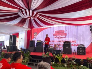Gumregah Klaten Job Fair Dipadati Ratusan Pencari Kerja, Ini Harapan Bupati