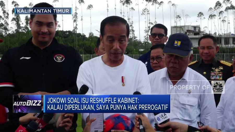 Jokowi Soal Isu Reshuffle Kabinet: Kalau Diperlukan, Saya Punya Hak Prerogatif