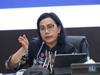 RI Deflasi Empat Bulan Beruntun, Sri Mulyani Buka Suara