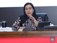 Sri Mulyani: Ekonomi RI 5% Cukup, Turbulensi Global Gak Kaleng-Kaleng