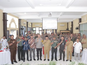Polres Lamongan Gelar Rakor Operasi Mantap Praja Semeru 2024 Jelang Pilkada