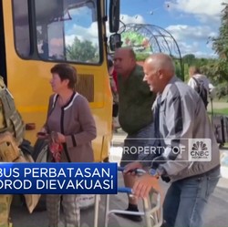 Video: Ukraina Tembus Perbatasan, Warga Belgorod Dievakuasi